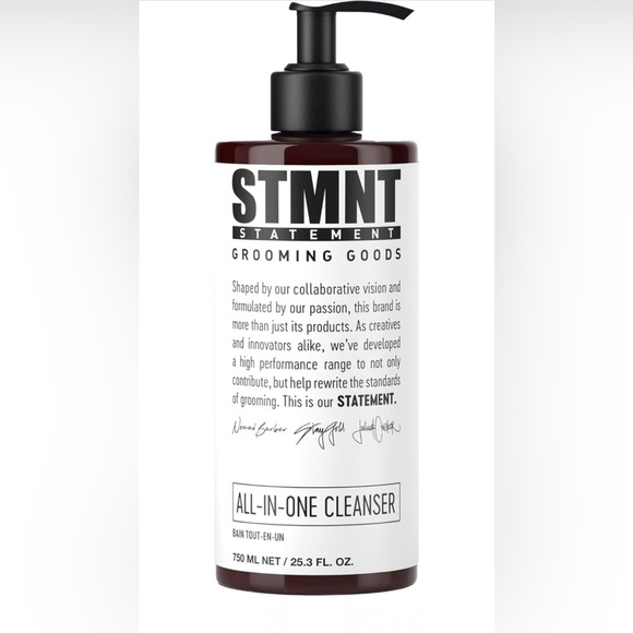 STMNT Statement Grooming Goods Cleanser, Beard oil + Matte Paste - Picture 5 of 10